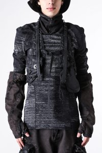 JULIUS/ユリウス JULIUS COATED CLOTH VEST/508273339