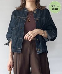 ikka/メッシュデニムブルゾン/508122071