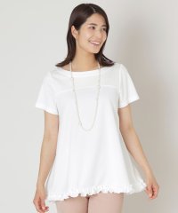 TO BE CHIC/サテンコンビ チュニック/508162620
