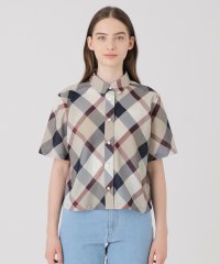 BLUE LABEL CRESTBRIDGE/クレストブリッジチェックカラミクロスシャツ/508237072