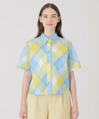 BLUE LABEL CRESTBRIDGE/クレストブリッジチェックカラミクロスシャツ/508237072