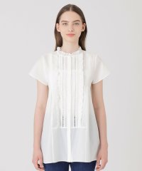 BLUE LABEL CRESTBRIDGE/ライトタンブラーブロードチュニックブラウス/508237075