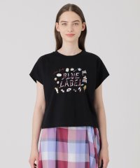 BLUE LABEL CRESTBRIDGE/【星陽子コラボ】ピマコットンプレーティング天竺ロゴイラストTシャツ/508237077