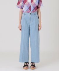 BLUE LABEL CRESTBRIDGE/ストレッチデニムワイドパンツ/508237082