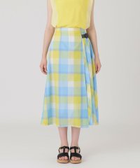 BLUE LABEL CRESTBRIDGE/クレストブリッジチェックカラミクロスロングスカート/508237084