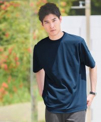 green label relaxing/Somarti カノコ クルーネック Tシャツ －遮熱・UVカット・吸水速乾－/508260112