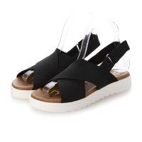 ITALIAN SHOEMAKERS/イタリアンシューメーカーズ ITALIAN SHOEMAKERS 厚底エラスティッククロスサンダル/508261177