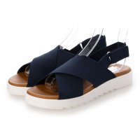 ITALIAN SHOEMAKERS/イタリアンシューメーカーズ ITALIAN SHOEMAKERS 厚底エラスティッククロスサンダル/508261177