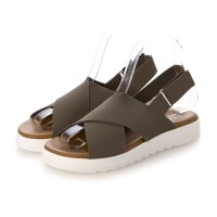 ITALIAN SHOEMAKERS/イタリアンシューメーカーズ ITALIAN SHOEMAKERS 厚底エラスティッククロスサンダル/508261177