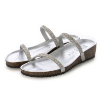 ITALIAN SHOEMAKERS/イタリアンシューメーカーズ ITALIAN SHOEMAKERS ダブルラインストーンフットベッドサンダル/508261264