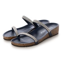 ITALIAN SHOEMAKERS/イタリアンシューメーカーズ ITALIAN SHOEMAKERS ダブルラインストーンフットベッドサンダル/508261264