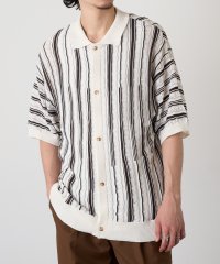 MAGASIN DE MODE CONTACT/マガジンデモードコンタクト MAGASIN DE MODE CONTACT ジャガードニットシャツ/508265120