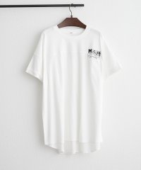 NICE CLAUP/OLIVE des OLIVE OUTLET/【NAO】アニマルプリント後ボタン半袖プルオーバー/508265470
