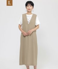 エヴェックス バイ クリツィア　Lサイズ/【L】【接触冷感】【防しわ】【防透け】【ウォッシャブル】ドライタッチジャンパースカート/508267747