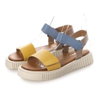 Wikers/ウィカース Wikers カラーコンビアンクルストラップサンダル/508268147