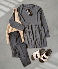 OSYAREVO/オシャレボ OSYAREVO 【ネット限定】【紫外線カット率99.9％以上】フレア ラッシュガード レギンス セットアップ 水着 体型カバー レディース/508270210