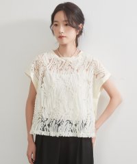 On One's Own/オンワンズオン On One's Own テープ刺しゅうシアートップ/508274094