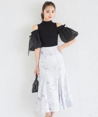 tocco closet/トッコクローゼット tocco closet フラワープリントマーメイドフレアスカート/508274102