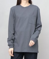 Goodwear/グッドウェア GOODWEAR USAコットン 吸水速乾・接触冷感 袖リブ ポケット付き ロングスリーブ Tシャツ/508274281
