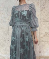 aity/アイティ aity フラワーキャミワンピースチュールレイヤードドレス 結婚式 二次会 成人式 同窓会 パーティードレス オケージョンドレス お呼ばれワンピース/508274314