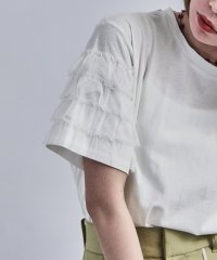 Fashion Letter/ファッションレター Fashion Letter ティアードフリル袖 ブラウスTシャツ/508274326