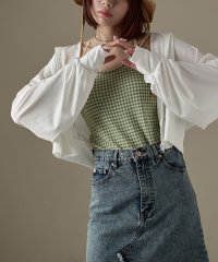 Fashion Letter/ファッションレター Fashion Letter UPF50+ 接触冷感 指穴付き クロップド丈ラッシュガードパーカー/508274328