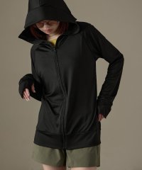 Fashion Letter/ファッションレター Fashion Letter UPF50+ 接触冷感 指穴付き ツバ付きロング丈パーカ ラッシュガード/508274329