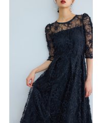 niana/ニアナ niana スパンコールフラワーレースドレス 結婚式 成人式 二次会 同窓会 パーティードレス オケージョンドレス お呼ばれワンピース/508274330