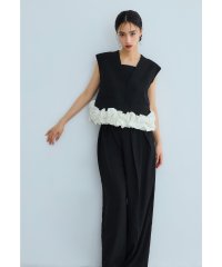 niana/ニアナ niana ホイップヘムセットアップ 2点セット パンツドレス セパレート ワイドパンツ 結婚式 二次会 同窓会 成人式 お呼ばれ パーティードレス オ/508274335