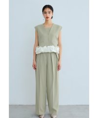 niana/ニアナ niana ホイップヘムセットアップ 2点セット パンツドレス セパレート ワイドパンツ 結婚式 二次会 同窓会 成人式 お呼ばれ パーティードレス オ/508274335
