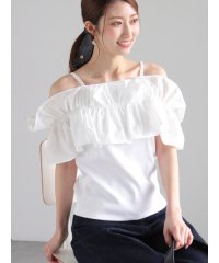 Te chichi/オフショルドッキングトップス/508274342