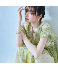 Audie a Muses/ペイズリーパネルプリントワンピース/508274346