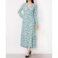 WHISTLES/ウィッスルズ WHISTLES Inez Abstract Tiger Midi Dress/508274364