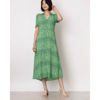 WHISTLES/ウィッスルズ WHISTLES Leopard Petals Midi Dress/508274365