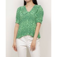 WHISTLES/ウィッスルズ WHISTLES Leopard Petals Collar Top/508274366