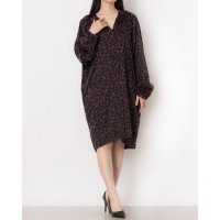 WHISTLES/ウィッスルズ WHISTLES Smudge Animal Frill Dress/508274375