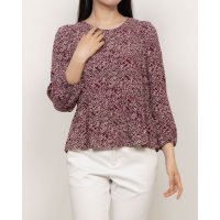 WHISTLES/ウィッスルズ WHISTLES Rough Weave Cut Out Peplum Top/508274377
