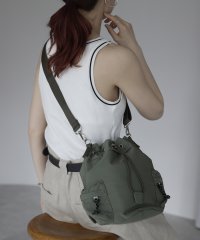 GUSCIO/グッシオ GUSCIO アウトポケットショルダーバッグ/508274392