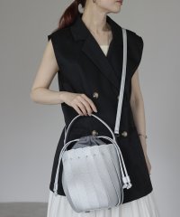 GUSCIO/グッシオ GUSCIO バケツ型プリーツショルダーバッグ/508274395