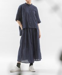 nop de nod/ノップドゥノッド nop de nod ふんわりグレンチェックタックキュロットスカート/508274403