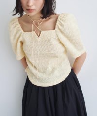  ＣＯＤＥ　Ａ/gather puff jersey tops/508274567