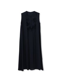 LAUTREAMONT DECLASSE/ロートレアモン デュクラス LAUTREAMONT DE CLASSE バックサテンラッフルノースリーブワンピース≪手洗い可能≫/508274771