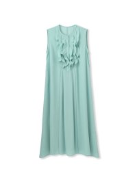 LAUTREAMONT DECLASSE/ロートレアモン デュクラス LAUTREAMONT DE CLASSE バックサテンラッフルノースリーブワンピース≪手洗い可能≫/508274771