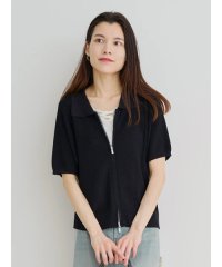Re-J＆SUPURE/【WEB限定】襟付きZIPニットトップス/508274834