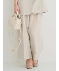 Re-J＆SUPURE/タックストレートパンツ（セットアップ可）/508274839