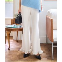 KOBE LETTUCE/コウベレタス KOBE LETTUCE フリルデザイン ストレッチフレアパンツ [M4241]/508274877