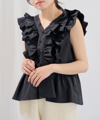 MAGASIN DE MODE Chou Chou/マガジンデモードシュシュ MAGASIN DE MODE Chou Chou ブロードフリルブラウス XNN/508274885