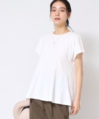 Dessin/【接触冷感/UV/洗える】ペプラムチュニックカットソー（XS～L）/508274898