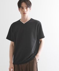 tk.TAKEO KIKUCHI/フェイクレイヤードVネックカットソー/508274929