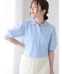 Te chichi TERRASSE/刺繍入りパフスリーブポロシャツ/508275102